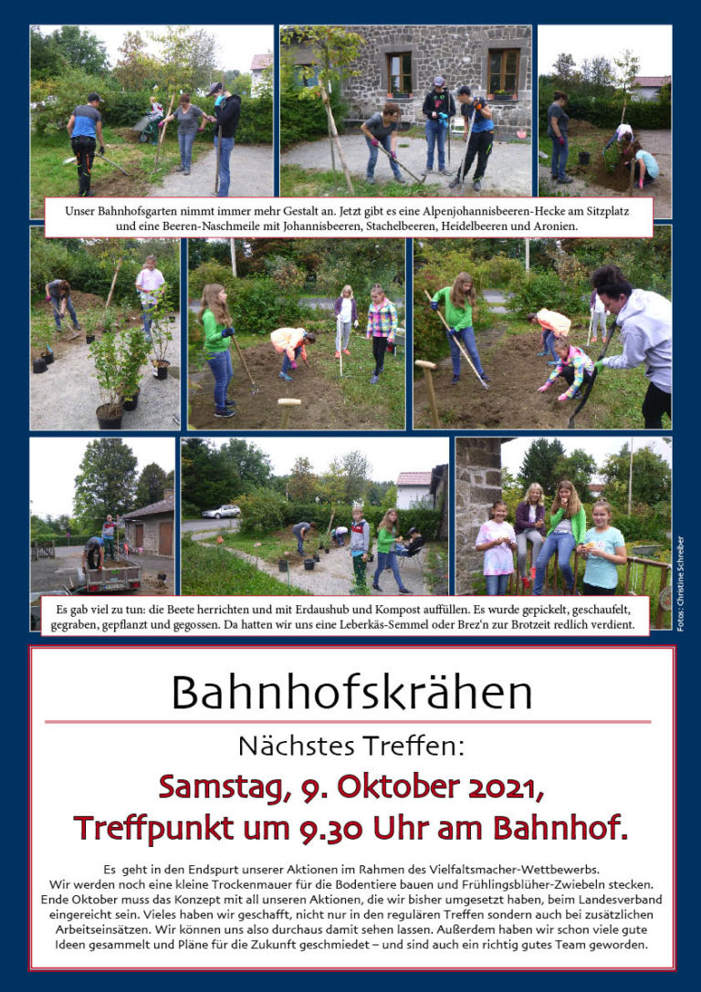 11. September – Beerenhecken