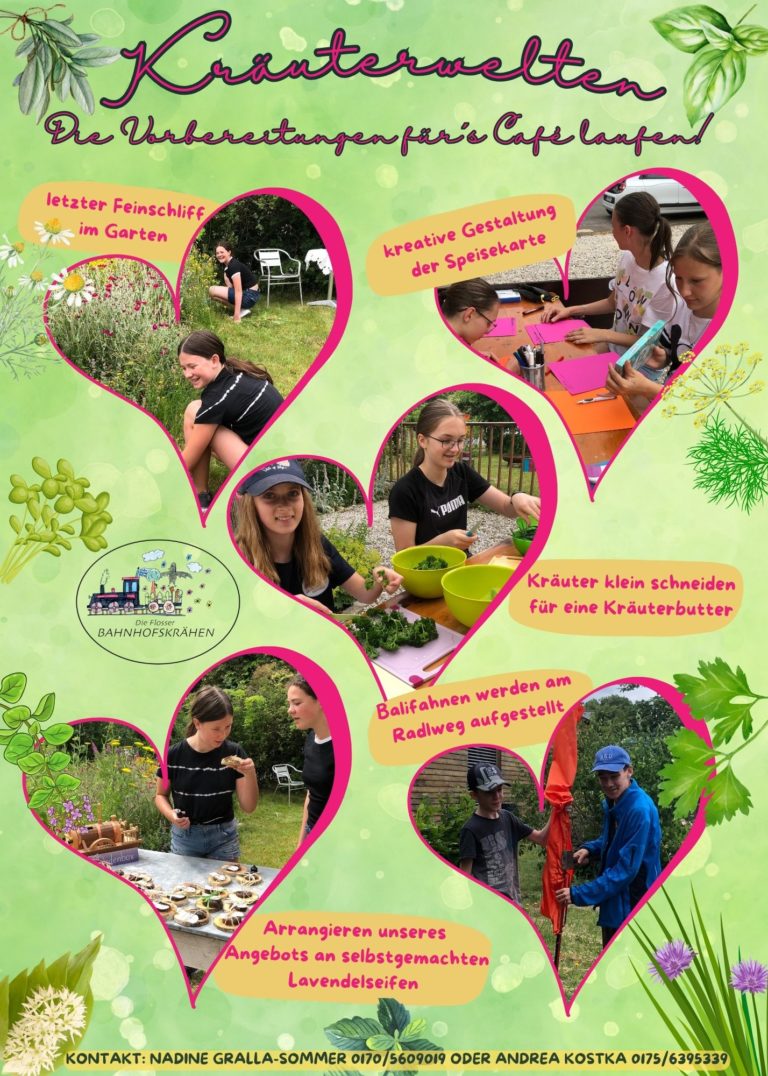 Vorbereitung zum 3. Gartencafè