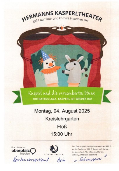 Kinderferienprogramm: Hermanns Kasperltheater
